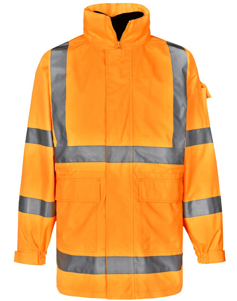 Vic Rail Hi Vis Safety Jacket   Unisex [53-SW75]