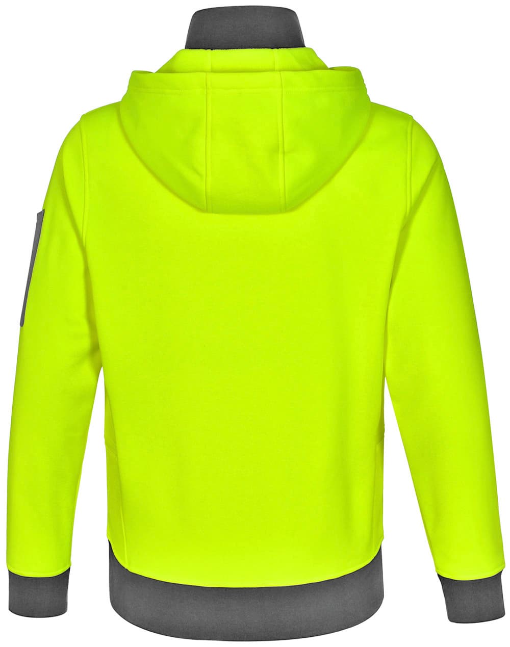 Unisex Hi Vis  Zip Premium Fleece Hoodie [53-SW78]