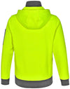 Unisex Hi Vis  Zip Premium Fleece Hoodie [53-SW78]