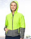 HiVis Quilted Two Tone Safety Jacket [53-SW80]
