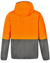 HiVis Quilted Two Tone Safety Jacket [53-SW80]