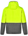 HiVis Quilted Two Tone Safety Jacket [53-SW80]