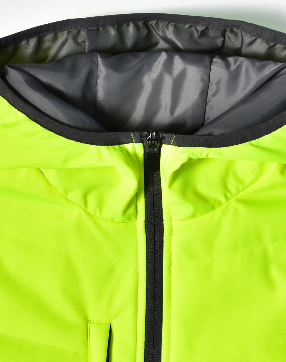 HiVis Quilted Two Tone Safety Jacket [53-SW80]