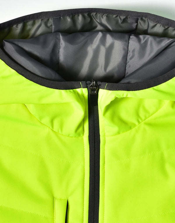HiVis Quilted Two Tone Safety Jacket [53-SW80]