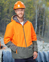 HiVis Quilted Two Tone Safety Jacket [53-SW80]