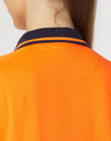Unisex HiVis Bamboo Charcoal S/S Polo [53-SW81]