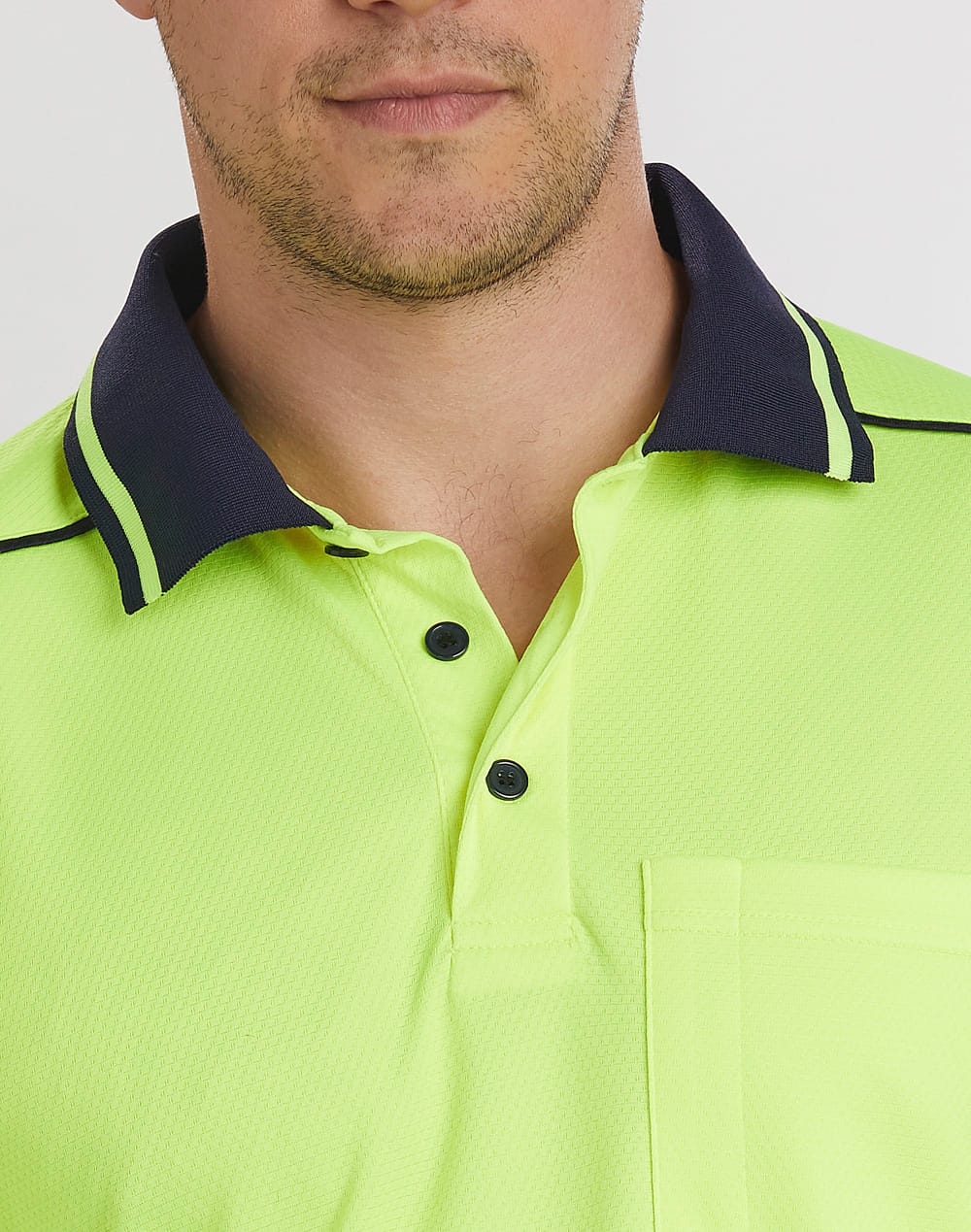 Unisex HiVis Bamboo Charcoal S/S Polo [53-SW81]