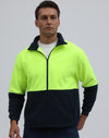 HiVis Polar Fleece Full Zip Jacket [53-SW84]