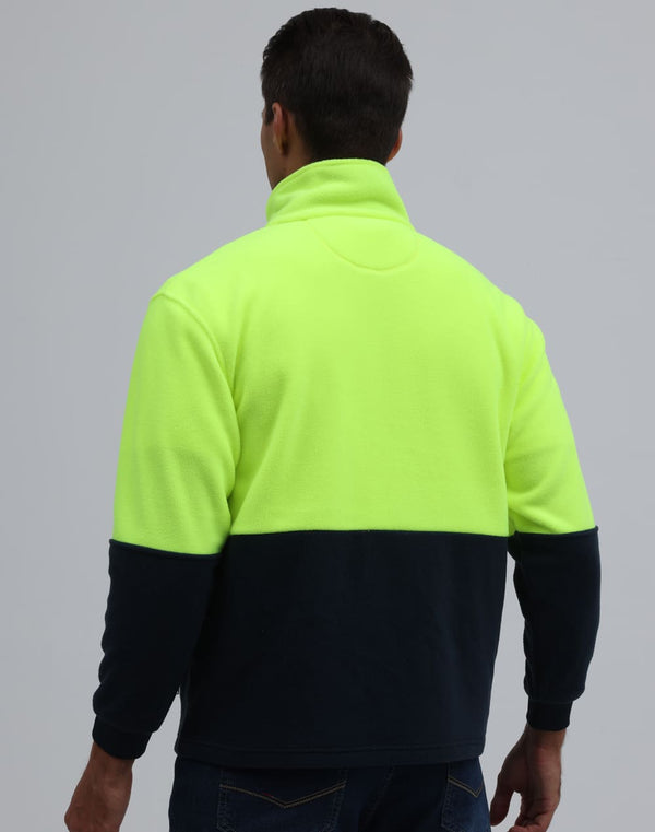 HiVis Polar Fleece Full Zip Jacket [53-SW84]
