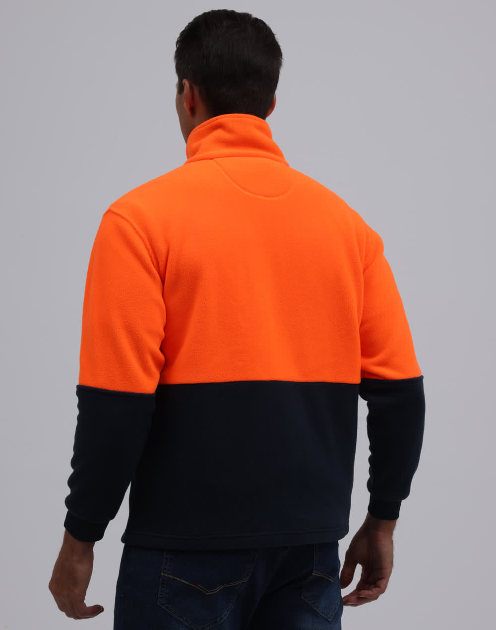 HiVis Polar Fleece Full Zip Jacket [53-SW84]