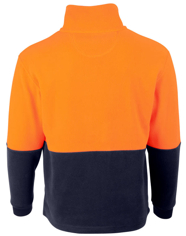 HiVis Polar Fleece Full Zip Jacket [53-SW84]