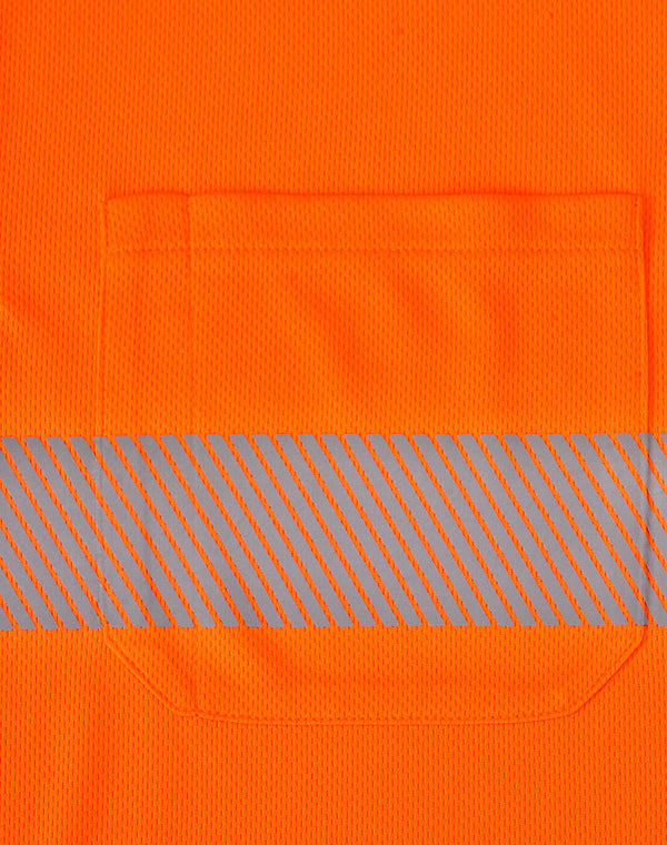 Unisex Cooldry Segmented Ss Polo [53-SW85]