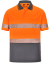 Unisex Cooldry Segmented Ss Polo [53-SW85]