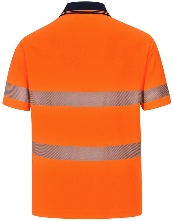 Unisex Cooldry Segmented Ss Polo [53-SW85]