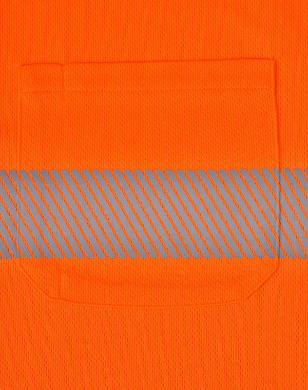 Unisex Cooldry Segmented Ss Polo [53-SW85]