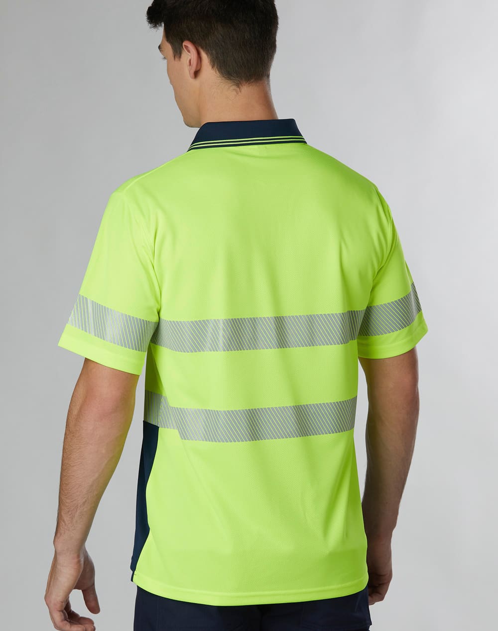 Unisex Cooldry Segmented Ss Polo [53-SW85]