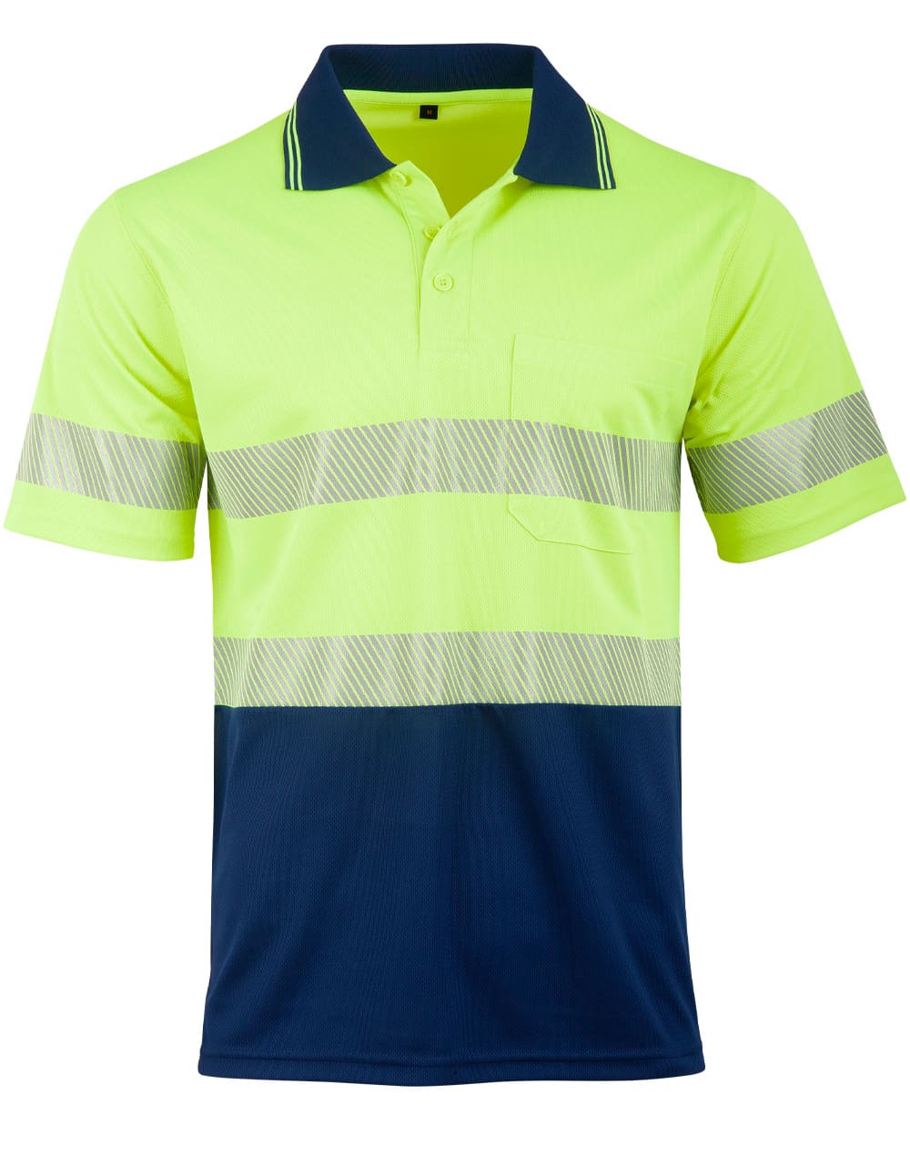 Unisex Cooldry Segmented Ss Polo [53-SW85]