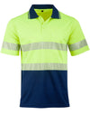 Unisex Cooldry Segmented Ss Polo [53-SW85]