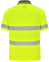 Unisex Cooldry Segmented Ss Polo [53-SW85]