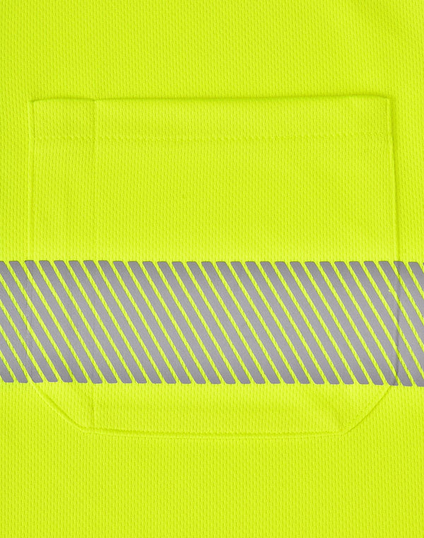 Unisex Cooldry Segmented Ss Polo [53-SW85]