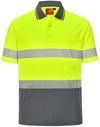 Unisex Cooldry Segmented Ss Polo [53-SW85]