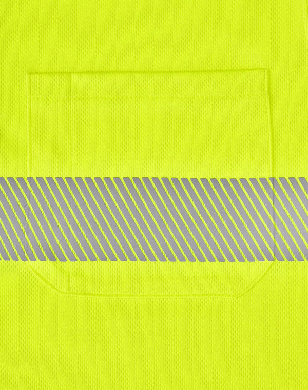 Unisex Cooldry Segmented Ss Polo [53-SW85]