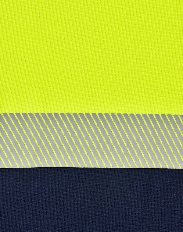 Unisex Cooldry Segmented Ss Polo [53-SW85]