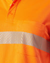 Unisex Cooldry Segmented Ls Polo [53-SW86]