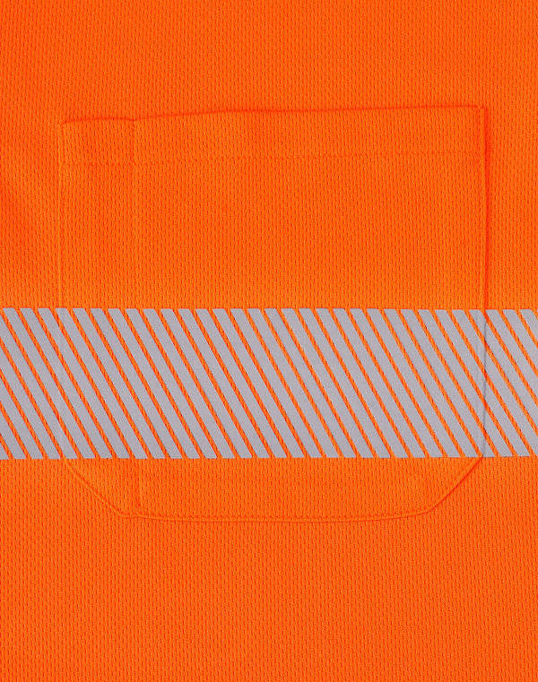 Unisex Cooldry Segmented Ls Polo [53-SW86]