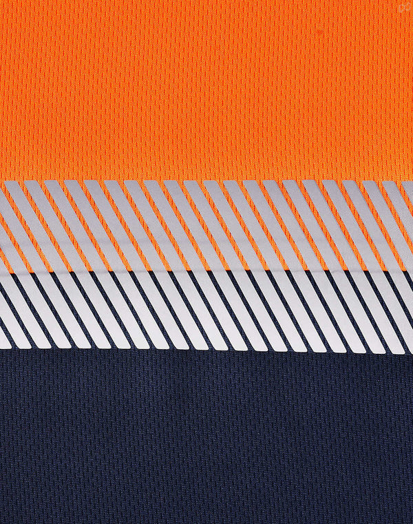 Unisex Cooldry Segmented Ls Polo [53-SW86]