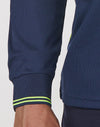 Unisex Cooldry Segmented Ls Polo [53-SW86]