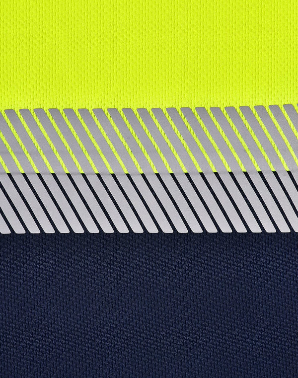 Unisex Cooldry Segmented Ls Polo [53-SW86]