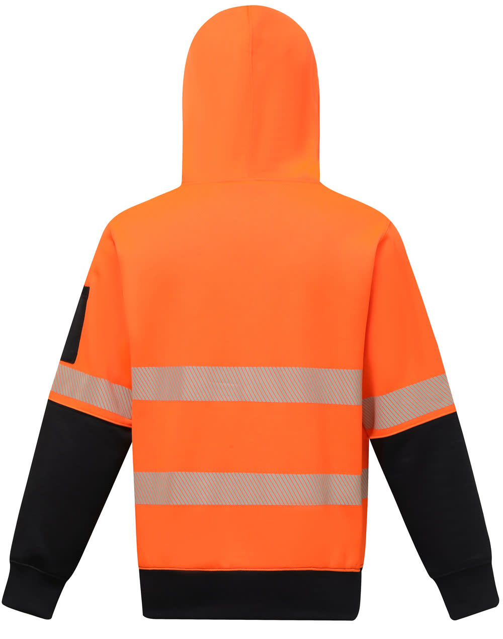 HiVis Two Tone Safety Hoodie With Segmented Tapes [53-SW88]