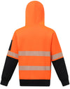 HiVis Two Tone Safety Hoodie With Segmented Tapes [53-SW88]