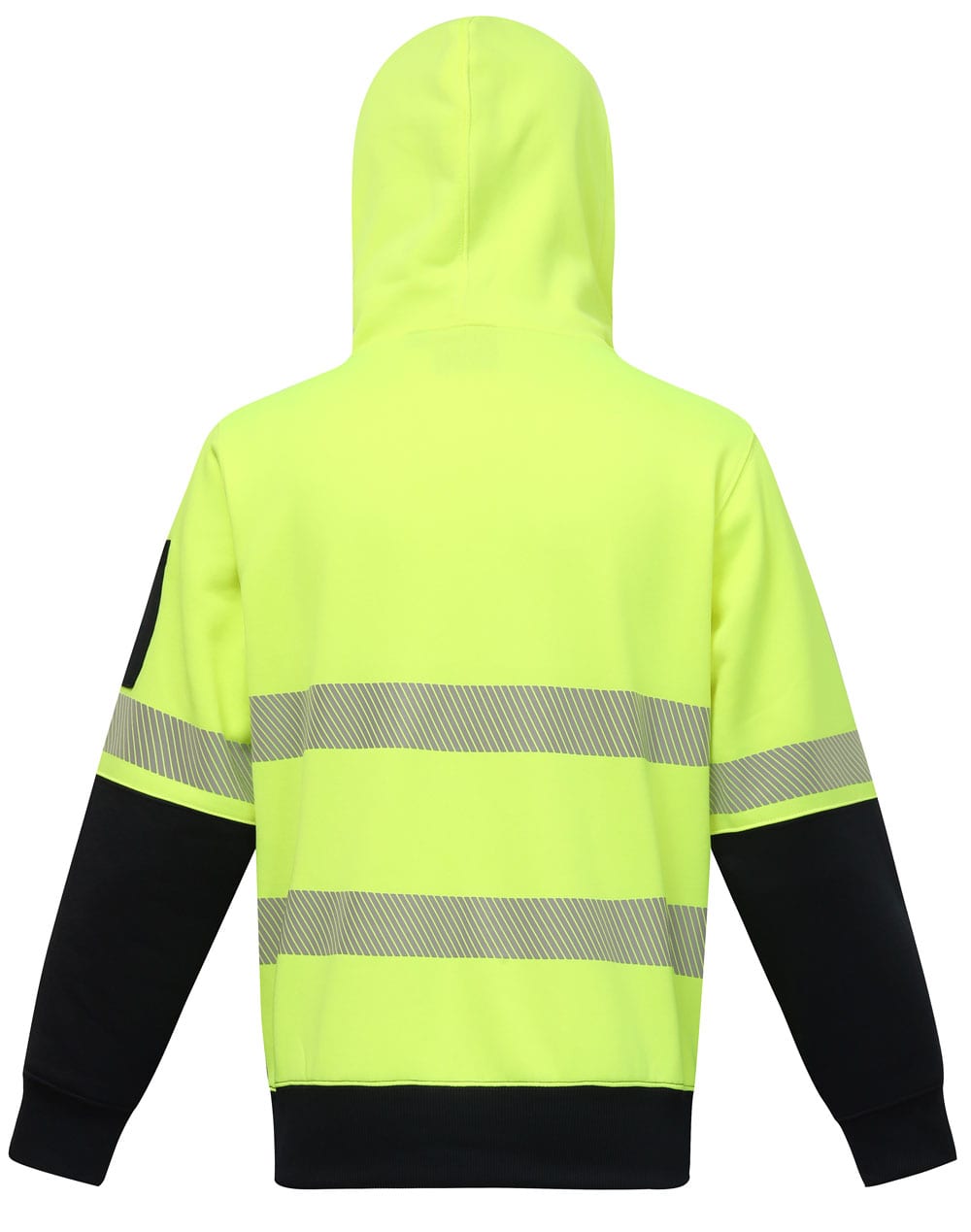 HiVis Two Tone Safety Hoodie With Segmented Tapes [53-SW88]
