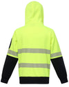 HiVis Two Tone Safety Hoodie With Segmented Tapes [53-SW88]