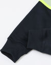 HiVis Two Tone Safety Hoodie With Segmented Tapes [53-SW88]