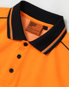 HiVis Sustainable CoolBreeze TrueDry Safety S/S Polo [53-SW89]