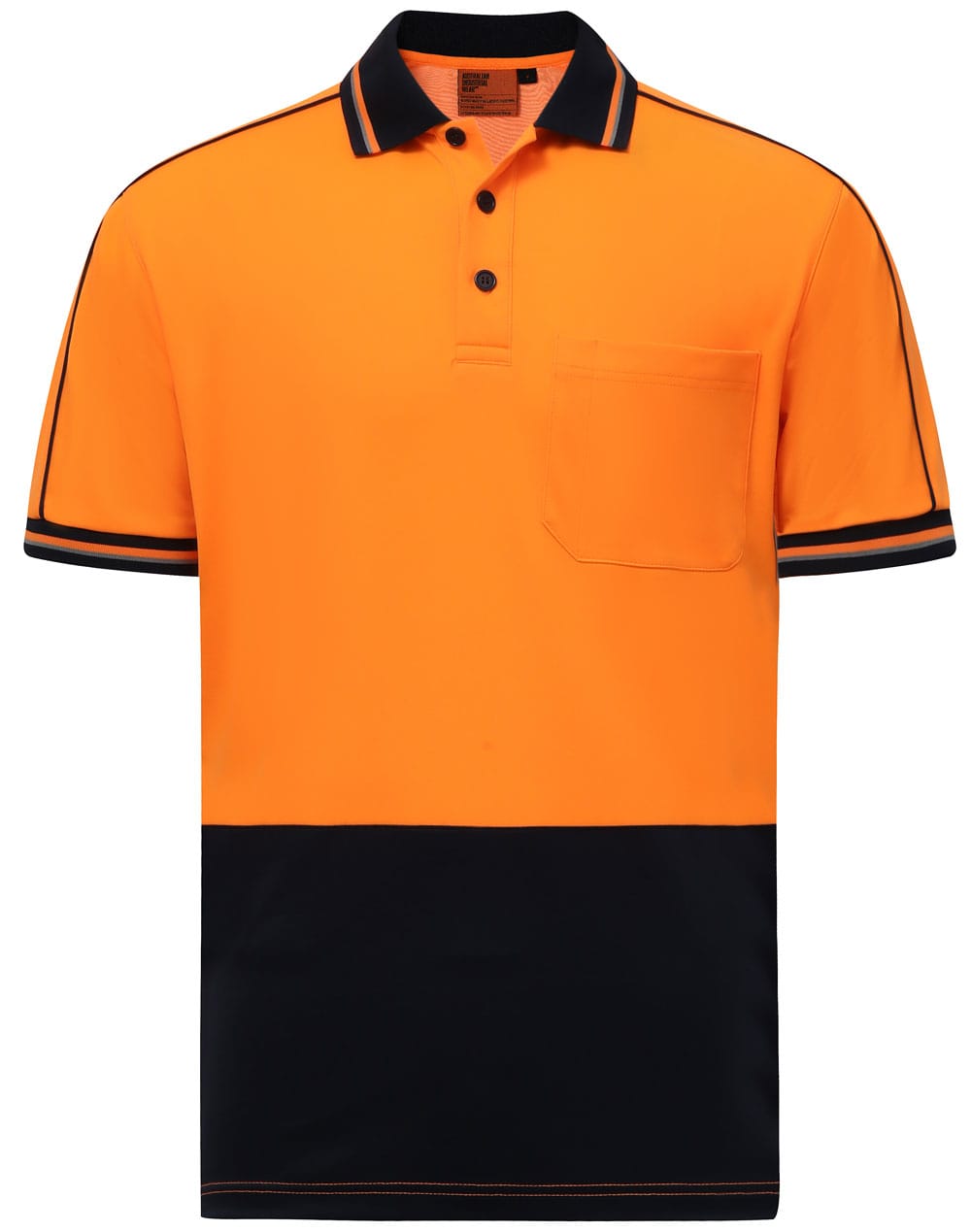 HiVis Sustainable CoolBreeze TrueDry Safety S/S Polo [53-SW89]