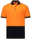 HiVis Sustainable CoolBreeze TrueDry Safety S/S Polo [53-SW89]