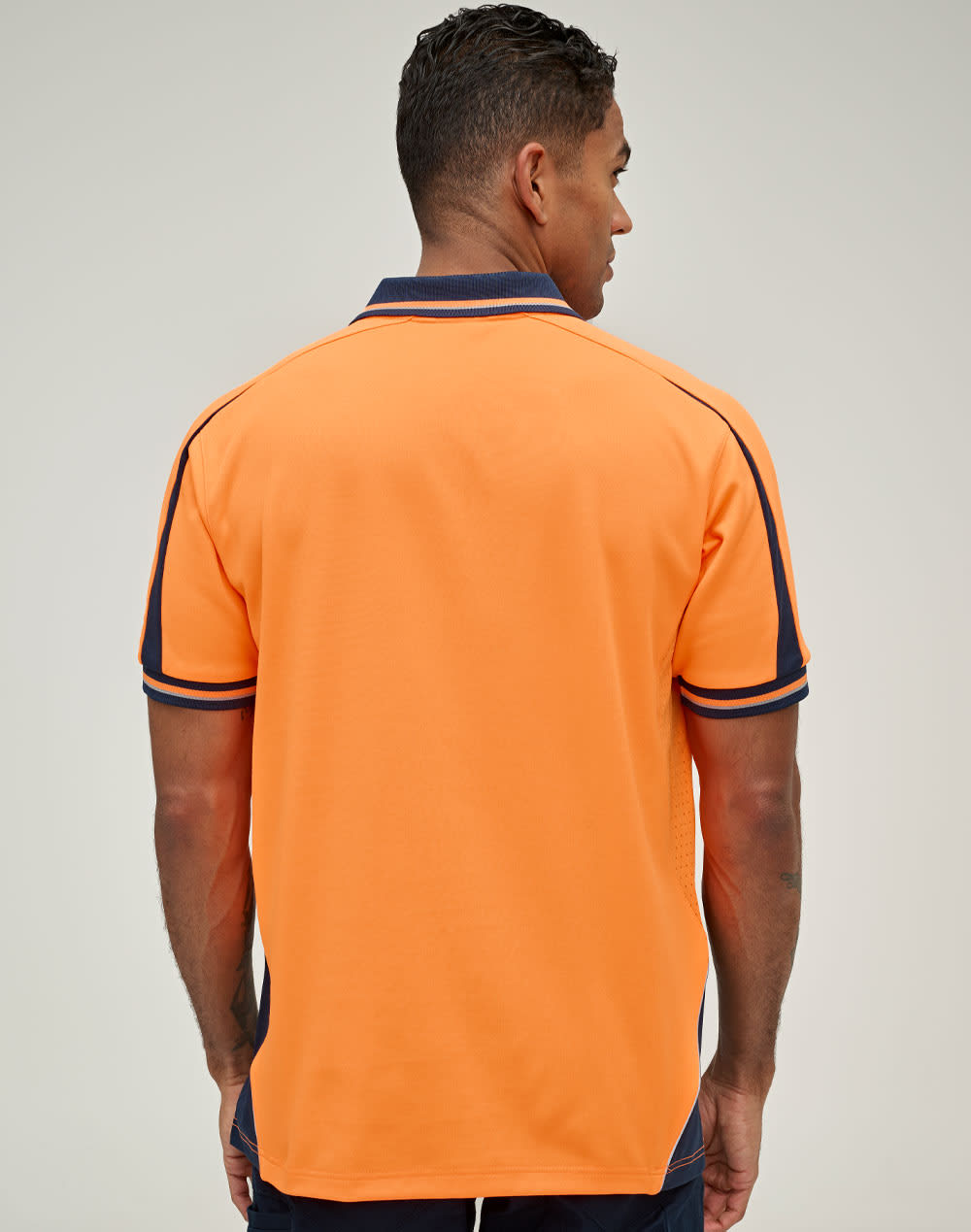 HiVis Sustainable CoolBreeze TrueDry Safety S/S Polo [53-SW89]