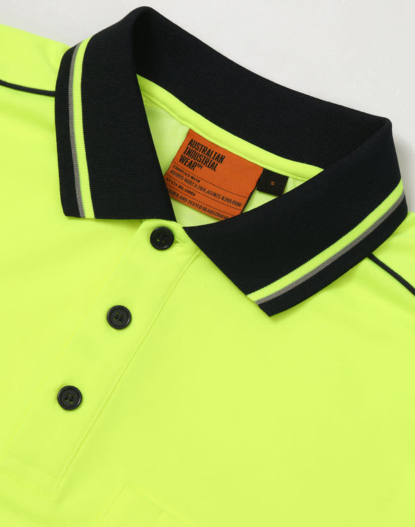 HiVis Sustainable CoolBreeze TrueDry Safety S/S Polo [53-SW89]