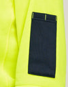 HiVis Two Tone Water Resistant Fleece Hoodie [53-SW91]