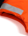 Unisex Hi Vis Hooded Puffer Vest [53-SW93]