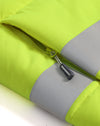 Unisex Hi Vis Hooded Puffer Vest [53-SW93]