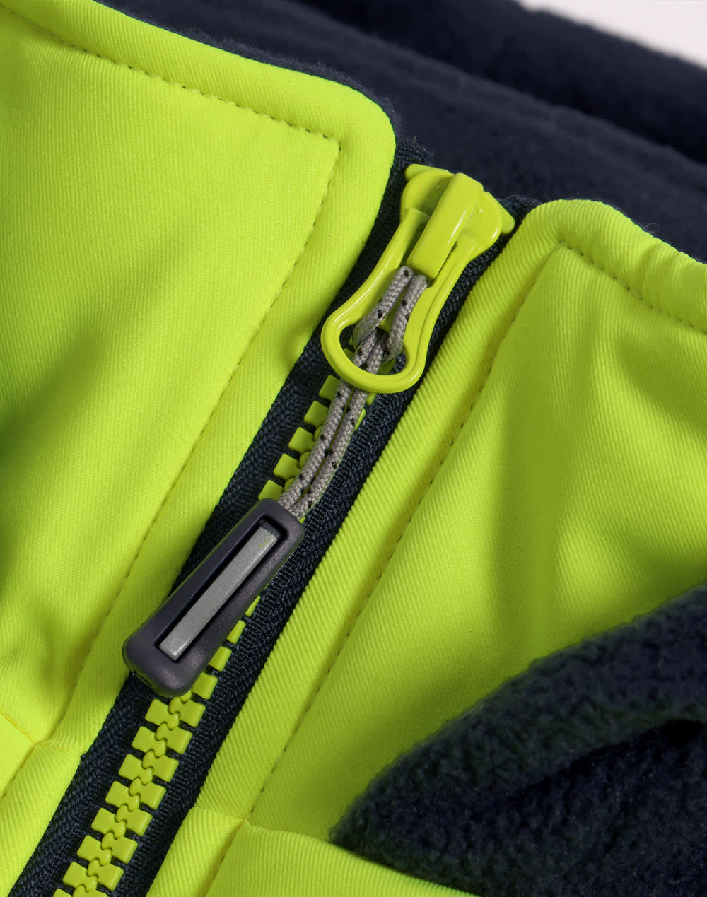 Unisex Hi Vis Hooded Puffer Vest [53-SW93]