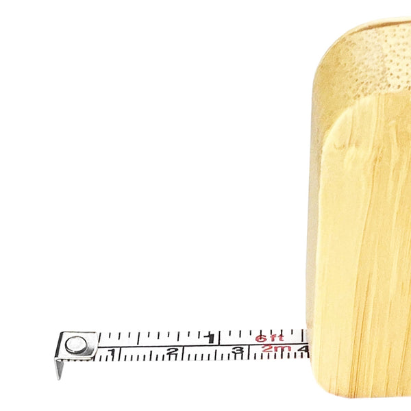 Bamboo Tape Measure Key Ring [19-TM004]