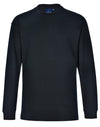 mens cotton crew neck L/S tee [53-TS02]