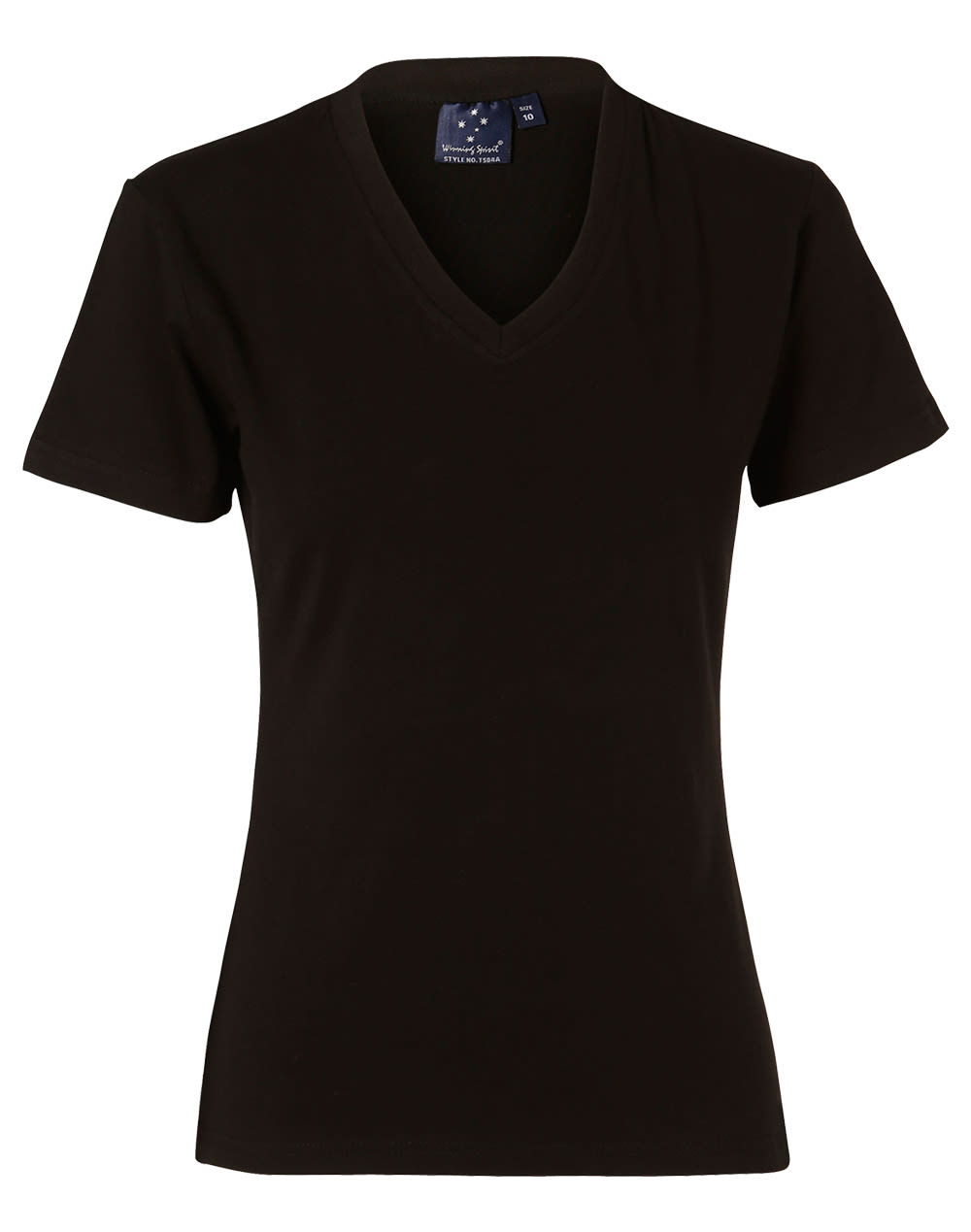 Ladies VNeck S/S Tee [53-TS04A]