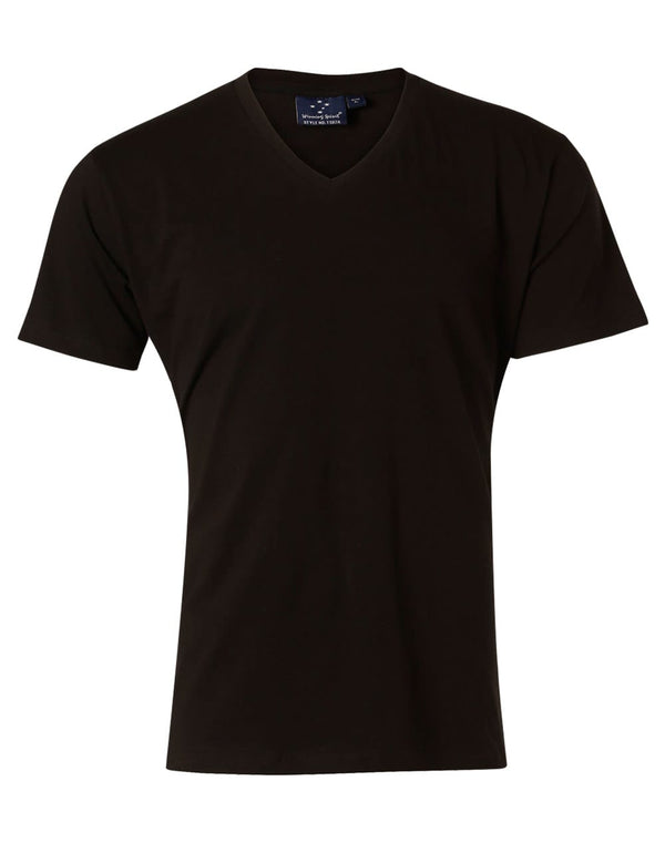 Mens VNeck Short Sleeves Tee [53-TS07A]